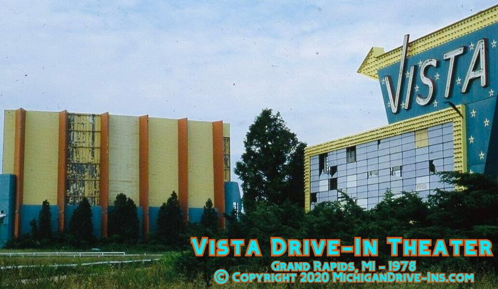 Vista Drive-In Theatre - Vista 1978-1 Tagged Rg